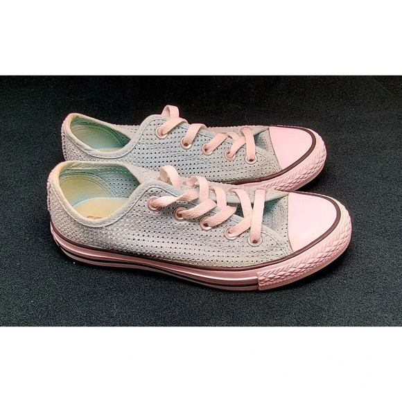 Converse All Star Mesh Sneakers Women’s 6 Mint Green Low Casual 551623F - Picture 3 of 9
